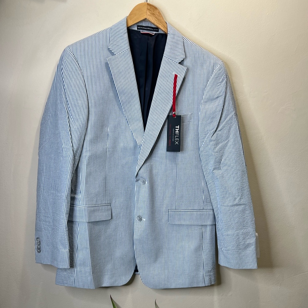 TOMMY HILFIGER Men’s Modern Fit Sport Coat Size 40R